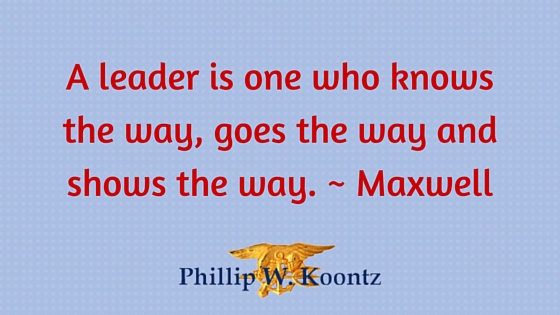 A Leader Is One - quote